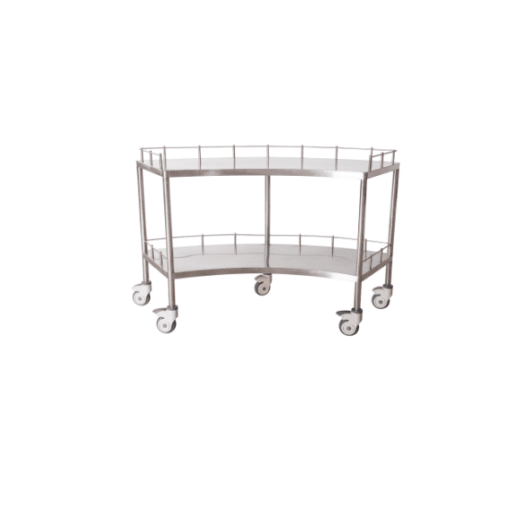 Stainless Steel Instrument Trolley AB14