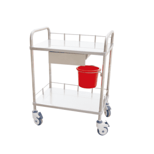 Stainless Steel Medical Treatment Trolley AB16