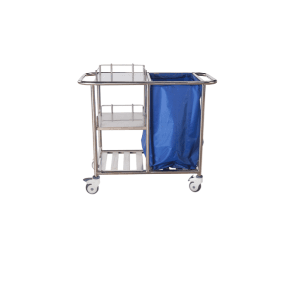 Stainless Steel Nursing Trolley AB34