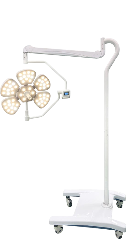 Petal-type mobile LED surgical operating light YDE500D