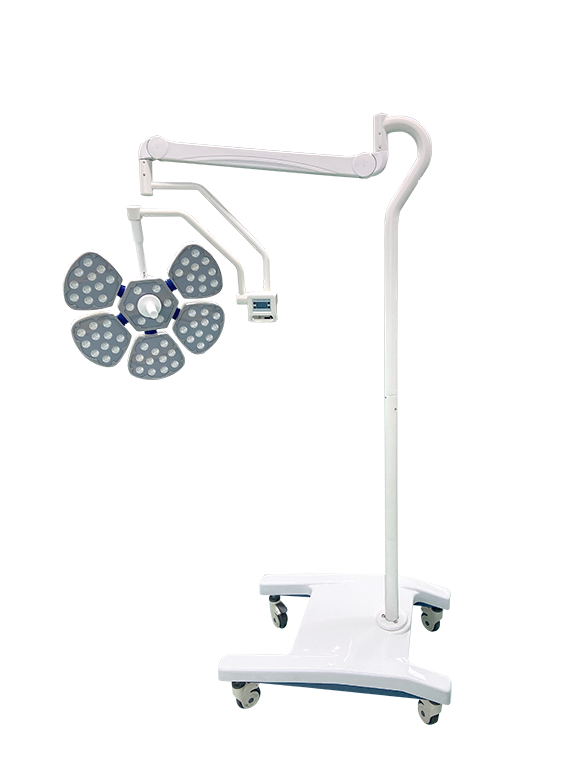 Petal-type mobile LED surgical operating light YDE500D