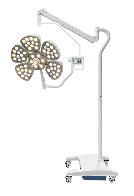 Petal-type mobile LED surgical operating light YDE500D